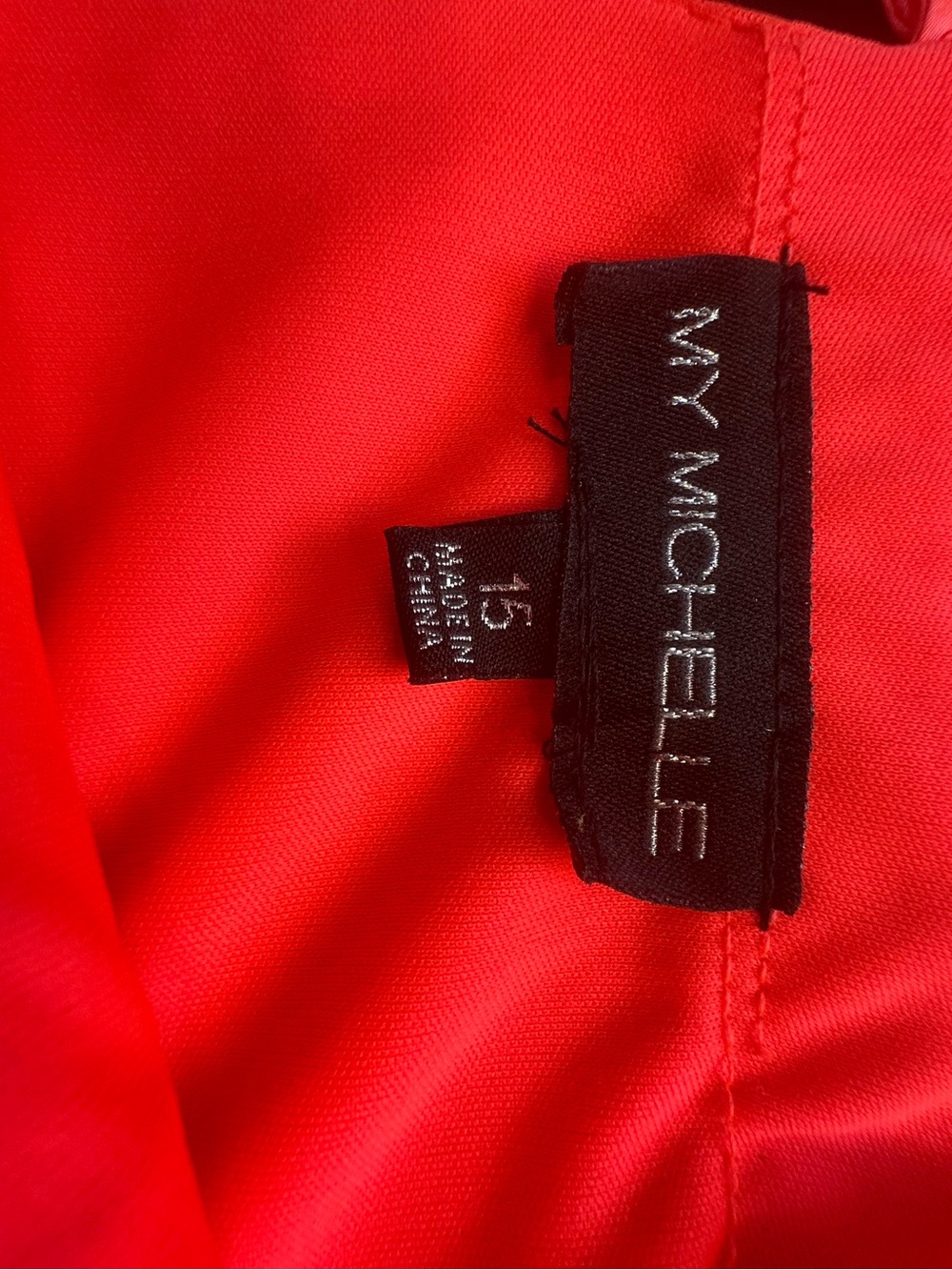 My Michelle Coral Strapless Autumn wedding guest homecoming dress Juniors 15 - Picture 11 of 15